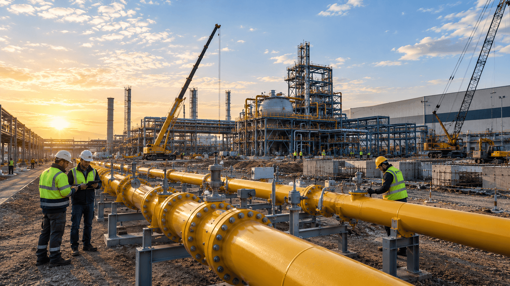 Organize Sanayi Bölgelerinde (OSB) Endüstriyel Doğalgaz Tesisatı ve 2026 Güvenlik Standartları